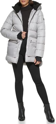 Kenneth Cole Women's Heavy Weight Down Puffer Jacket in Saudi Arabia