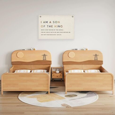 Boy Nursery Decor,I am a Son of the King Boy Nursery Canvas Banner, Christian Religious Bible Verse Banner Wall Hanging Banner Flag for Boys Bedroom Playroom，Inspirational Wall Decor in Saudi Arabia