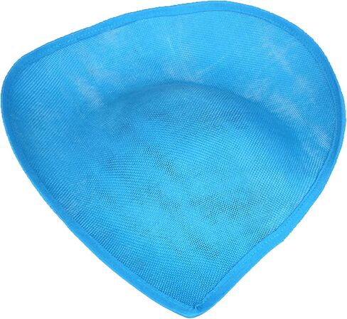 Hat Base, Fascinator Base DIY Saucer Sinamay Hat Base Teardrop Sinamay Saucer Hat Base, 30.00 * 30.00 * 2.00CM, White in Saudi Arabia