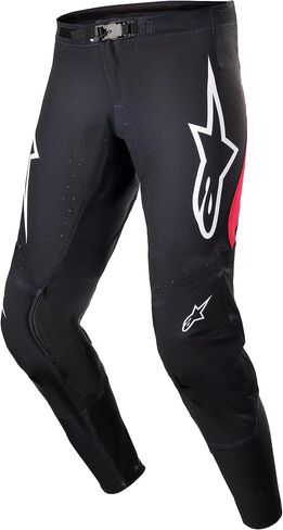 Alpinestars Supertech Ward Black/Red Berry Men's Motocross Pants in Saudi Arabia