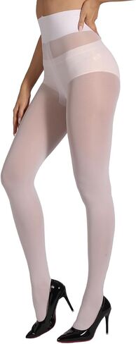 Indestructible Pantyhose T-Crotch Semi-Sheer Women's Tights Rip-Resistant High Waist With Reinforced Toes in Saudi Arabia