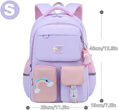 Unicorn Backpack for Girls School Bag Cute Backpack for Elementary Student Teen Girls Cute Bookbag Kids Backpack for Girls（Blue Small） in Saudi Arabia