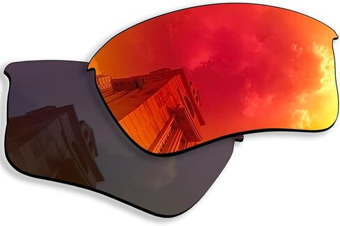 5 أزواج من العدسات البديلة المستقطبة لسترة أوكلي فلاك XLJ/سترة فلاك XLJ مقاس آسيوي (AF) نظارات شمسية، مضادة للخدش ومقاومة للصدمات in Kuwait