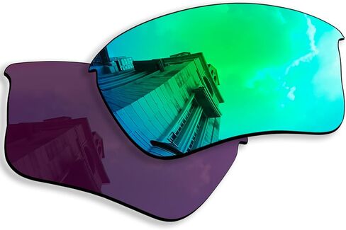 5 أزواج من العدسات البديلة المستقطبة لسترة أوكلي فلاك XLJ/سترة فلاك XLJ مقاس آسيوي (AF) نظارات شمسية، مضادة للخدش ومقاومة للصدمات in Kuwait