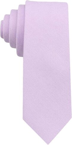 Kids Linen Ties - Solid Color Slim Tie for Boys in Saudi Arabia