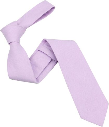 Kids Linen Ties - Solid Color Slim Tie for Boys in Saudi Arabia