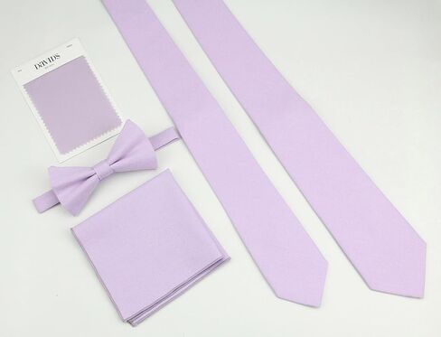 Kids Linen Ties - Solid Color Slim Tie for Boys in Saudi Arabia