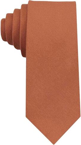 Kids Linen Ties - Solid Color Slim Tie for Boys in Saudi Arabia