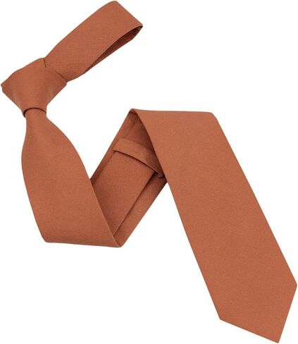Kids Linen Ties - Solid Color Slim Tie for Boys in Saudi Arabia