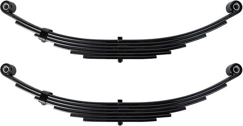 The Trailer Parts Outlet - 4 Leaf 25 1/4" x 1 3/4" Double Eye Springs for 3500 lb Trailer Axle, Pair of 2 in Kuwait