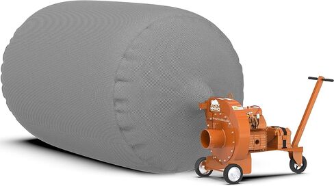 Rhino Insulation Vacuum Bags 3.0 - Gray Super Heavy Duty Debris Removal Non-Woven Polypropylene Vacuum Bag Holds EST 75 CF - Cylindrical High Air Filtration Attic Insulation Bag - 1 Bag in Saudi Arabia
