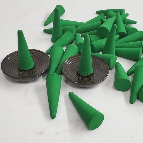 Citronella Incense coils, Made from Natural Plants, Suitable for Outdoor, Living Room, Terrace use (48 coils and 2 Coil Holders) in Saudi Arabia