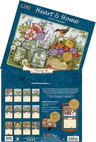 تقويم حائط LANG Heart & Home® 2025 (25991001913) in Saudi Arabia