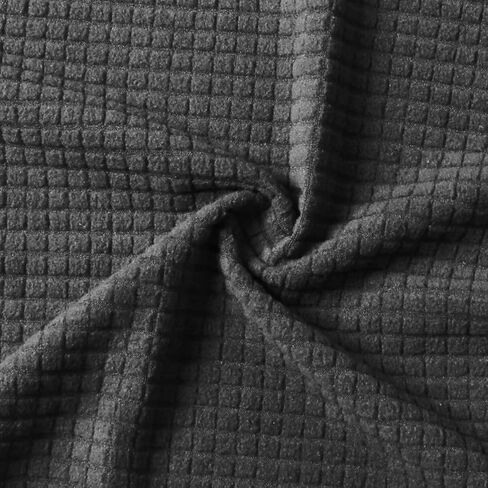 2Pcs Couch Arm Covers, Stretch Armrest Covers for Chairs and Sofas, Soft Stretch Plush Armrest Covers, for Sofa Non Slip(Dark Grey) in Saudi Arabia