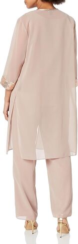 طقم بنطال Missy Embellished Duster مكون من 3 قطع من Le Bos للسيدات in Kuwait