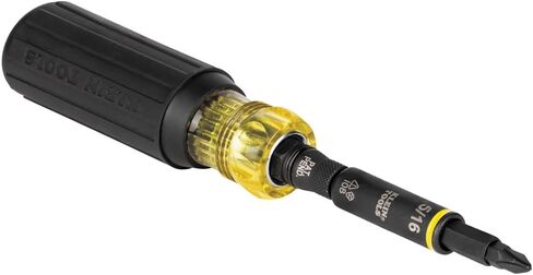 Klein Tools 80083 Impact Driver Kit with 7-in-1 Impact Flip Socket and 14-in-1 Multi-Bit & 32500HD Multi-Bit Screwdriver/Nut Driver, Impact Rated 11-in-1 Tool with Phillips in Saudi Arabia