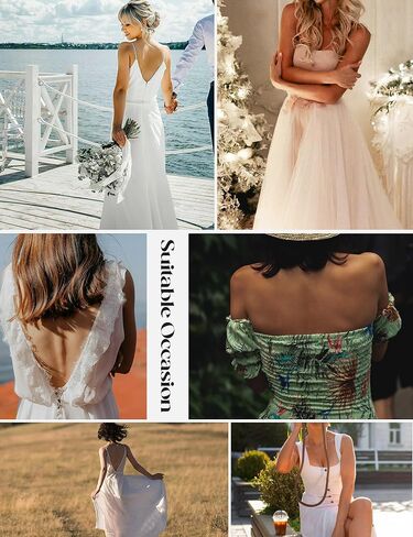 Wingslove Women's Deep V Plunge Strapless Bra Multiway Push Up Low-Cut Bras Wireless Red Carpet Clear Back in Kuwait