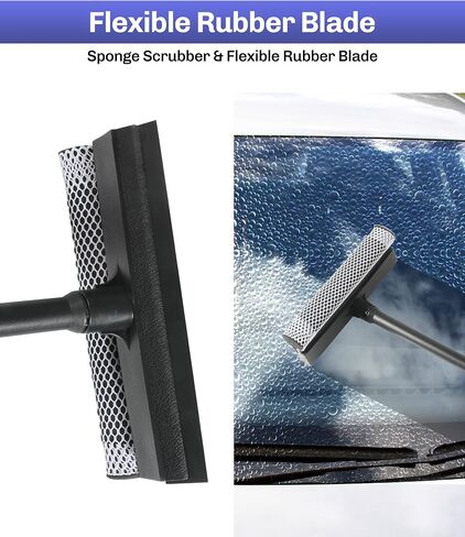Car Window Cleaner,Car Accessories Windshield Cleaner,Windshield Cleaner Tool,Car Window Squeegee,Automotive Use 2 in 1 Car Squeegee,Windshield Squeegee,Car Glass Cleaner for Window Cleaning in Saudi Arabia