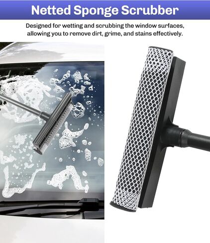 Car Window Cleaner,Car Accessories Windshield Cleaner,Windshield Cleaner Tool,Car Window Squeegee,Automotive Use 2 in 1 Car Squeegee,Windshield Squeegee,Car Glass Cleaner for Window Cleaning in Saudi Arabia
