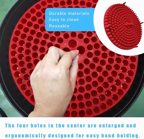 Dirt Trap Car Wash Bucket Insert, 10.2" Diameter Innovative Particle Interceptor for Car Wash, Automotive Wash Filter Removes Debris While You Wash, Car Accessories (Blue) in Saudi Arabia