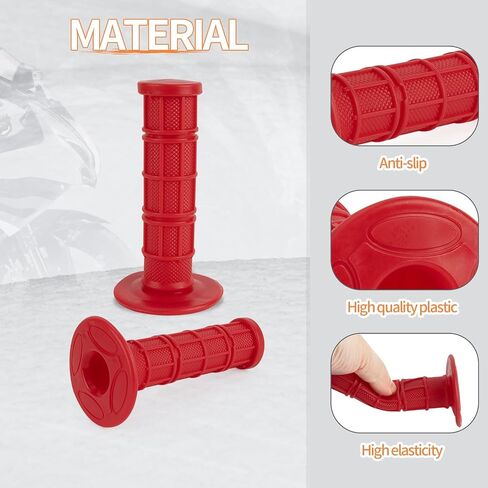 Motorcycle 7/8" 22MM Hand Grips Handlebar Gel - PSLER for Sportster 883 Street Bike Dirt Bike Cruiser and Chopper in Saudi Arabia