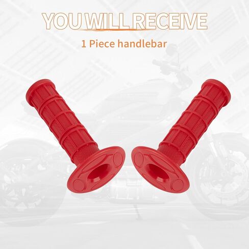 Motorcycle 7/8" 22MM Hand Grips Handlebar Gel - PSLER for Sportster 883 Street Bike Dirt Bike Cruiser and Chopper in Saudi Arabia