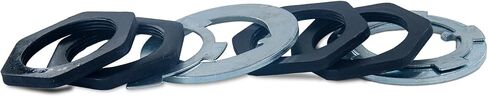 Front Wheel Hub Spindle Lock Nut Kits, Front Axle Hub Adjusting Spindle Nut Washer Kit Compatible with Toyota Van T100 Pickup, 1984-1995 4Runner, 1975-2007 Land Cruiser (for ONE Side) in Saudi Arabia