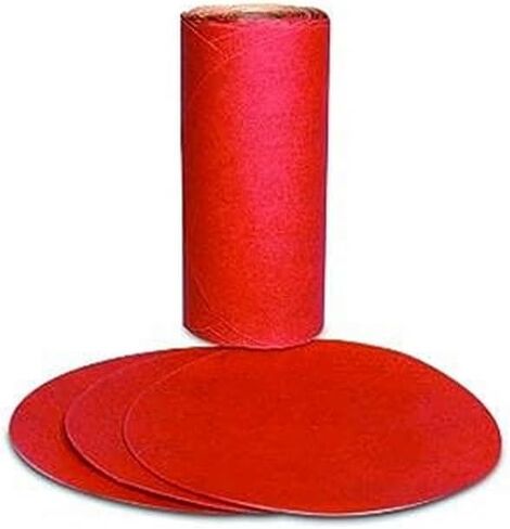 3M Stikit Red Abrasive PSA Disc, 01611, 5 in, P40, Pack of 25 Discs for Auto Sanding, Primer Sanding, Rough Feather Edging in Saudi Arabia