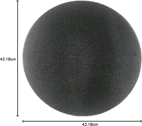 Sungold Abrasives 8150599 Silicon Carbide 60 Grit Screen Sanding Discs 10-Pack, 17" in Saudi Arabia