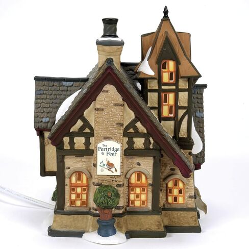 Department 56 Dickens' Village Partridge and Pear Lit House, 7.68 inch in Saudi Arabia