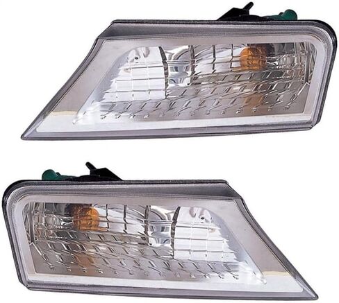 CarLights360: For Jeep Liberty Turn Signal/Parking Light Assembly 2008 2009 2010 2011 2012 Driver Side w/Bulbs DOT Certified Replacement For CH2520145 in Saudi Arabia