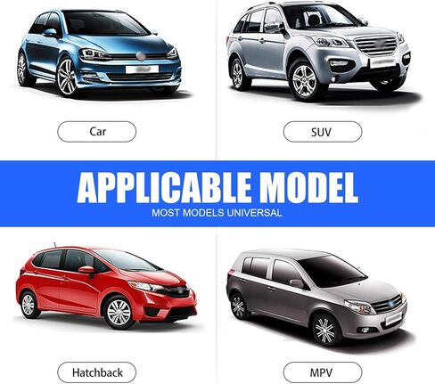 2 حزمة من مظلة الشمس لنافذة السيارة الجانبية مع فتحة، 25.59 بوصة × 14.96 بوصة، شبكة عالمية قابلة للتنفس لحجب الأشعة فوق البنفسجية، ملحقات لوحة التعتيم العازلة للحرارة لشاحنة سيارات الدفع الرباعي (أسود) in Kuwait