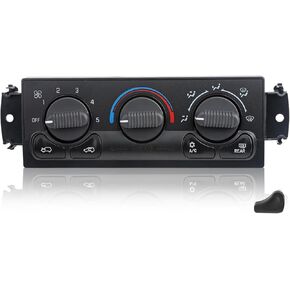 599-218 Front Climate Control Module Compatible with 1999-2002 Chevrolet Silverado 1500 2500 3500, GMC Sierra 1500 2500 3500