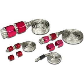 DNA Motoring BH-RD Steel Braided Universal Fit Hose Kit