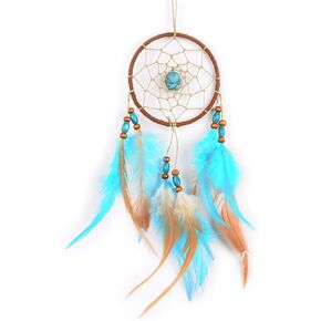 Dream Catchers for Cars Rear View Mirror, Small Feather Dream Catcher Wall Hanging Car Deco Car Charm Ornament (3.1 Grey)