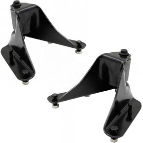 TRQ Rear Forward Leaf Spring Shackle Bracket Repair Driver Passenger Kit Pair Set Compatible with 1980-1996 Ford F-150