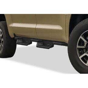 APS Drop Steps Running Boards Compatible with Toyota Tundra 2007-2021 CrewMax Stainless Steel Side Bars