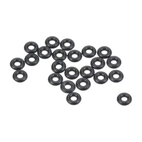 PATIKIL Nitrile Rubber O-Rings 26mm OD 22mm ID 2mm Width, 100 Pcs Metric Sealing Gasket for Faucet Plumbing Automotive Repair, Black