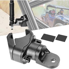 Nirider 2PCS Whip Light Mount Pro Fit Cage LED Lighted Whip Mounting Bracket Roll Bar Pro Fit Mount Antenna Flag Mount for UTV ATV Polaris Ranger General Can Am Defender Commander Maverick Sport