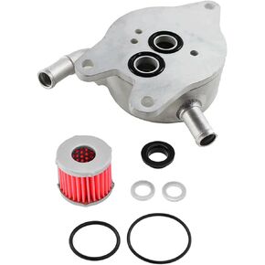 Transmission Oil Fluid Cooler & Filter Kit Compatible with 2003 2004 2005 2006 2007 Honda Accord V6 3.0L Acura TL V6 3.2L Replacement for 19430-RCA-A51 19430RCAA51