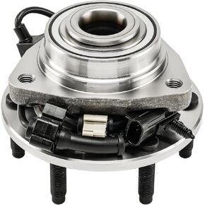 PHILTOP Front 513188 Wheel Hub Bearing Assembly for Bravada 2002-2004,Trailblazer EXT 2002-2006,Trailblazer 2002-2009,SSR 2003-2006,Rainier 2004-2007,Envoy XUV 2004-2005, 1 PCS W/ABS 6 Lugs