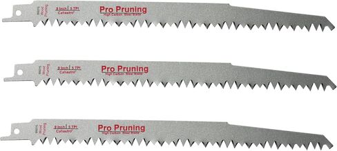9-Inch Wood Pruning Saw Blades for Reciprocating/Sawzall Saws - 5 Pack - Caliastro in Saudi Arabia