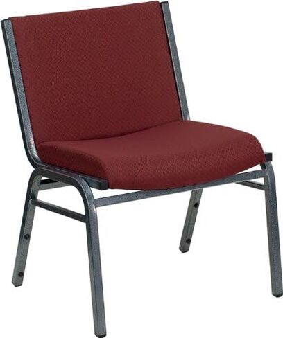 Flash Furniture 2 Pack HERCULES Series Big & Tall 1000 lb. Rated Black Fabric Stack Chair in Saudi Arabia