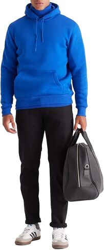 Men's Hoodies Pullover Hooded Sweatshirt Midweight Athletic Hoodie for Men Long Sleeve Fleece Sweat Shirt with Pocket in Saudi Arabia