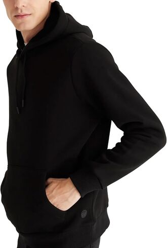 سويت شيرت بغطاء للرأس للرجال، سويت شيرت رياضي متوسط ​​الوزن للرجال، بأكمام طويلة، قميص من الصوف مع جيب in Kuwait