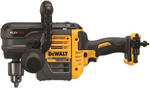 DEWALT FLEXVOLT 60V MAX* مثقاب زاوية قائمة، مسمار/رافدة، 1/2 بوصة، أداة فقط (DCD460B) in Saudi Arabia