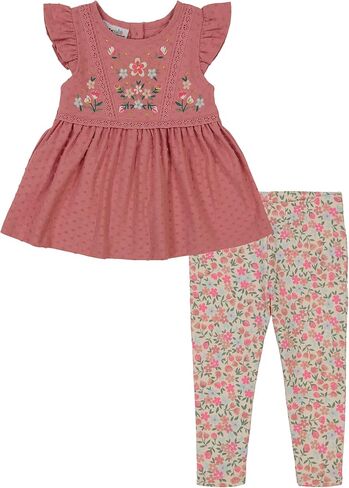 Kids Headquarters Girls 2 Piece Tunic Capri Set in Saudi Arabia