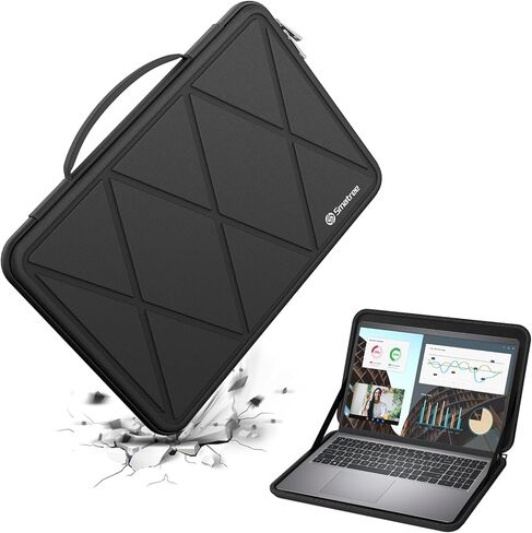 حافظة حماية صلبة من مادة EVA من Smatree متوافقة مع أجهزة الكمبيوتر المحمول DELL Inspiron 14 Plus/Inspiron 14 2 في 1 / New Inspiron 14 2 في 1 / New Inspiron 14 مقاس 14 بوصة، لحقيبة الكمبيوتر المحمول Dell Latitude 5430 الصلبة (X8250) in Saudi Arabia