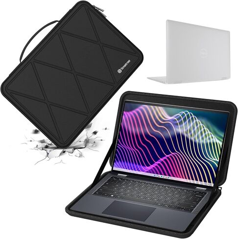 حافظة حماية صلبة من مادة EVA من Smatree متوافقة مع أجهزة الكمبيوتر المحمول DELL Inspiron 14 Plus/Inspiron 14 2 في 1 / New Inspiron 14 2 في 1 / New Inspiron 14 مقاس 14 بوصة، لحقيبة الكمبيوتر المحمول Dell Latitude 5430 الصلبة (X8250) in Kuwait