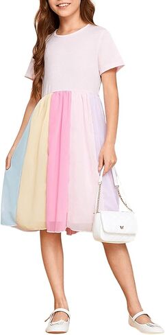 SweatyRocks Girl's PU Leather Chain Strap Crossbody Bag Metal Decor Flap Wallet Mini Square Bag White One-Size in Saudi Arabia